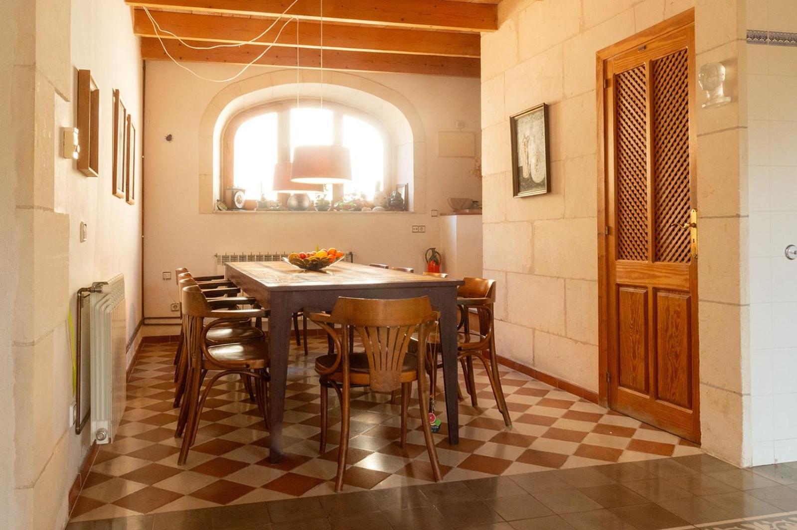 Lujosa Casa Mallorquina Restaurada Ses Salines  Exterior foto
