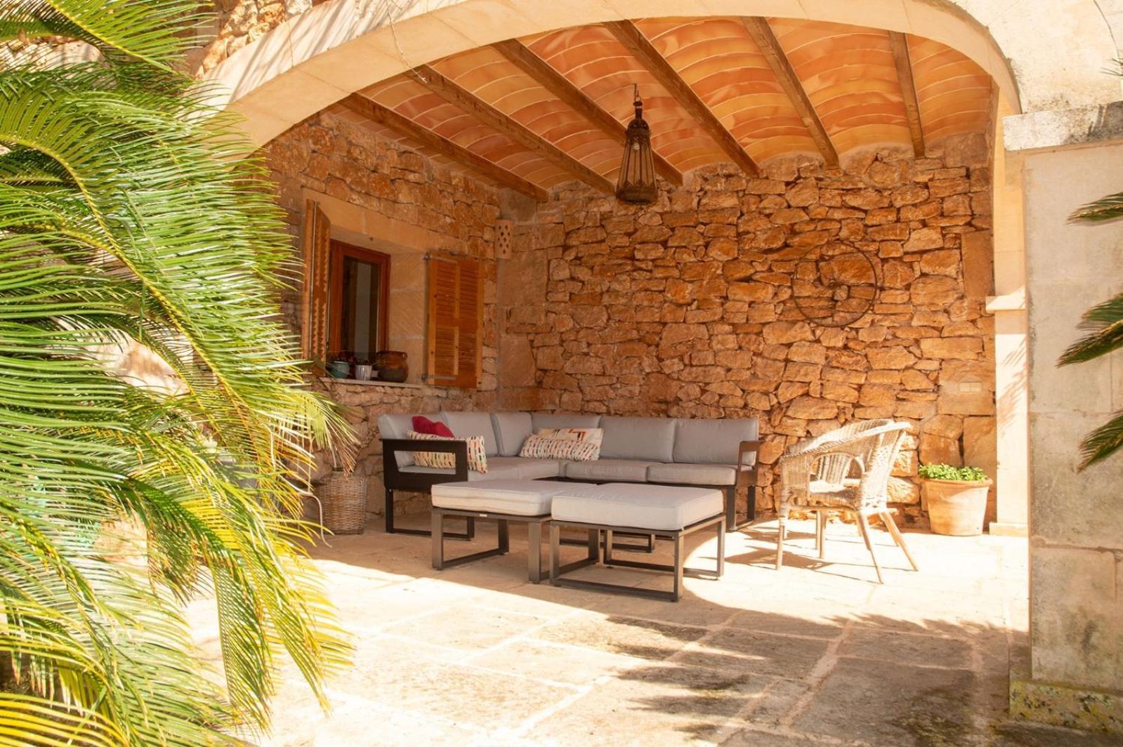 Lujosa Casa Mallorquina Restaurada Ses Salines  Exterior foto